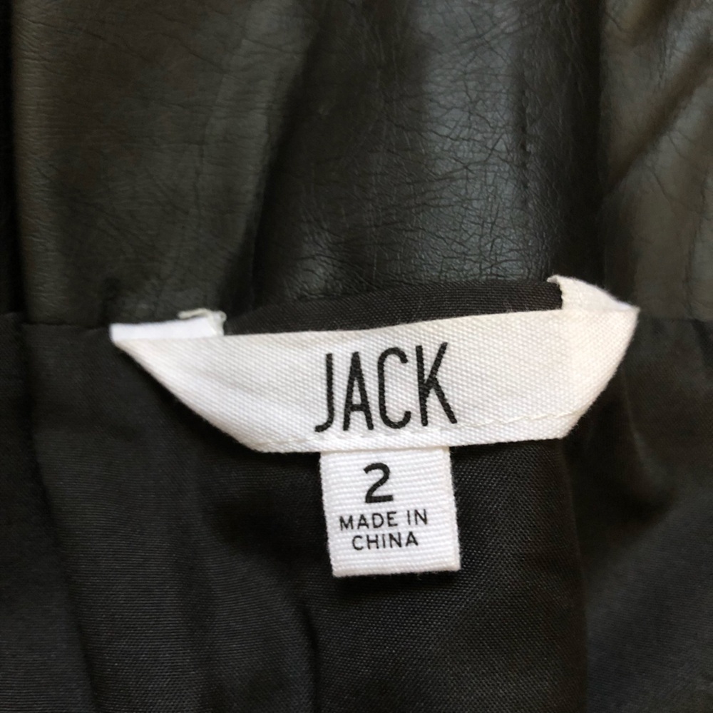 Women’s Jack by BB Dakota Black Ribbed Mini Pencil Skirt size 2 - Picture 12 of 12